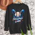 Baseball Drip Dad Father Day Birthday Group Matching Family Men Sweatshirt