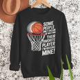 Basketball Mom Or Dad Basketball Parent Men Sweatshirt