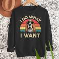 Basset Hound Shirts I Do What I Want Basset Hound Dad Men Sweatshirt