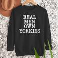 BDAZ Yorkie Dad Real Men Own Yorkies Terriers Dog Husband Small Men Sweatshirt BDAZ Yorkie Dad Real Men Own Yorkies Terriers Dog Husband Small Men Sweatshirt