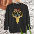 Best Buckin' Dad Ever Shirt Men Hunting Fathers Day Men Sweatshirt