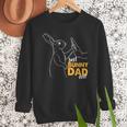 Best Bunny Dad Ever Rabbit Daddy Bunny Father Bunny Men Sweatshirt