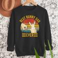 Best Bunny Dad Ever Rabbit Lover Father Pet Rabbit Men Sweatshirt