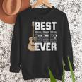 Best Dad Ever Guitarist Father D-A-D Chord Guitar Men Sweatshirt
