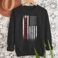 Best Dog Dad Ever American Flag For Best Father Men Sweatshirt