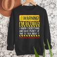 Best Retirement Novelty For Men Women Dad Grandpa Retirement Men Sweatshirt