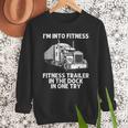 Best Truck Driver Art For Men Dad Women Trucking CDL Trucker Men Sweatshirt