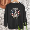 Border Collie Dog Owner For Men Border Collie Dad Men Sweatshirt