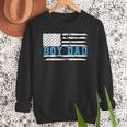 Boy Dad Proud Dad Of Boy Father Of Boy Shirt For Dad US Flag Men Sweatshirt