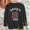 Brown University Bears Arched Dad Men Sweatshirt