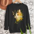 Calico Cat With Flowers For Mom Dad Women Men Kids Botanical Men Sweatshirt Calico Cat With Flowers For Mom Dad Women Men Kids Botanical Men Sweatshirt