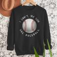 I Can't My Son Has Baseball Practice For Moms Dads T-Shirt Men Sweatshirt