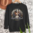 Cavalier King Charles Spaniel Dog World's Best Cavalier Dad Men Sweatshirt