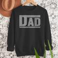 Checkered Dad Dad Father's Day Men Sweatshirt Checkered Dad Dad Father's Day Men Sweatshirt