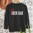 Cheer Dad Beer Dad Cheerleading Father Father's Day Men Sweatshirt