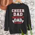 Cheer Dad Like A Regular Dad But Broke Cheerleader Dad Men Sweatshirt