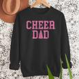 Cheer Dad Vintage Retro Cheerleading Pink Men Sweatshirt
