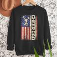 Cheerleader Dad Cheer Dad American US Flag Father Team Men Sweatshirt Cheerleader Dad Cheer Dad American US Flag Father Team Men Sweatshirt