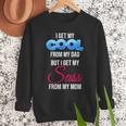 I Get My Cool From My Dad But I Get My Sass From My Mom Men Sweatshirt
