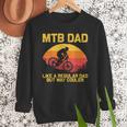 Cool Mountain Biking For Dad Father Biker MTB Bicycle Bike Men Sweatshirt