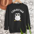 The Coolest Dad Cool Penguin By Dangerous Dad Men Sweatshirt