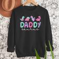 Cute Daddy Saurus Dad Dinosaur Birthday Boy Girl Family Men Sweatshirt