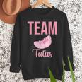 Cute Team Tutus Gender Reveal For Mom And Dad Men Sweatshirt