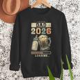 Dad 2026 Loading Baby Shower Going To Be a Dad Gender Reveal Men Sweatshirt