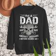 Dad Airplane Plane Aviation Aircraft Mechanic Men Sweatshirt