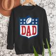 Dad American Football Happy Birthday Family Matching Retro Men Sweatshirt Dad American Football Happy Birthday Family Matching Retro Men Sweatshirt
