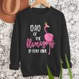 Dad Of B-Day Girl Flamazing Pink Flamingo Birthday Party Men Sweatshirt Dad Of B-Day Girl Flamazing Pink Flamingo Birthday Party Men Sweatshirt