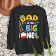 Dad Of The Big One Fishing Birthday Boy Family Party Men Sweatshirt