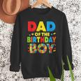 Dad Of The Birthday Boy Building Block Birthday Men Sweatshirt Dad Of The Birthday Boy Building Block Birthday Men Sweatshirt