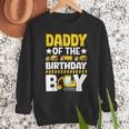 Dad Of The Birthday Boy Construction Theme Party Matching Men Sweatshirt