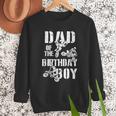 Dad Of The Birthday Boy Dirt Bike Men Sweatshirt