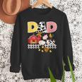 Dad Birthday Boy Farm Animal Farming Farmer Family B-Day Men Sweatshirt