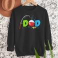 Dad Of The Birthday Boy Birthday Fishing Family Men Sweatshirt