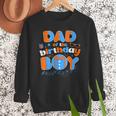 Dad Of The Birthday Boy Matching Family Blippy Men Sweatshirt Dad Of The Birthday Boy Matching Family Blippy Men Sweatshirt