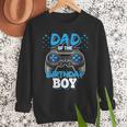 Dad Of The Birthday Boy Matching Video Gamer Birthday Party Men Sweatshirt