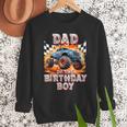 Dad Of The Birthday Boy Monster Truck Birthday Men Sweatshirt