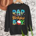 Dad Of The Birthday Boy Ofishally One Family Matching Party Men Sweatshirt