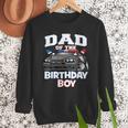 Dad Of The Birthday Boy Policeman Officer Party Men Sweatshirt Dad Of The Birthday Boy Policeman Officer Party Men Sweatshirt