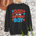 Dad Of The Birthday Boy Spider Web Party Men Sweatshirt