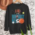 Dad Of The Birthday Boy Sports Matching Family Men Sweatshirt