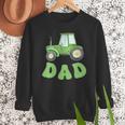 Dad Of The Birthday Boy Tractor Farm Trucks Family Party Men Sweatshirt
