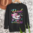 Dad Of The Birthday Girl Rolling Skate Family Matching Men Sweatshirt