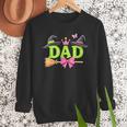 Dad Of The Birthday Girl Witch Family Party Decorations Men Sweatshirt