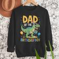 Dad Of The Birthday Party Outfit Dinosaur Squad Daddy Men Sweatshirt Dad Of The Birthday Party Outfit Dinosaur Squad Daddy Men Sweatshirt