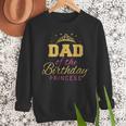 Dad Of The Birthday Princess Girls Party Small Men Sweatshirt