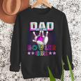 Dad Of The Bowler Girl Matching Family Bowling Birthday Men Sweatshirt